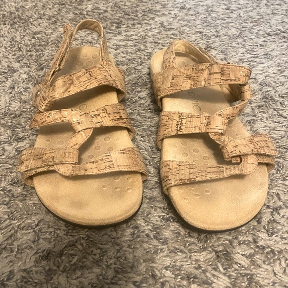 Vionic Paros Cork Sandals - Picture 1 of 7